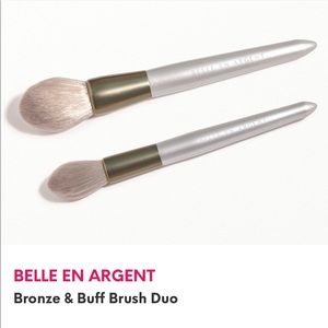 Belle En Argent Makeup Brush Duo